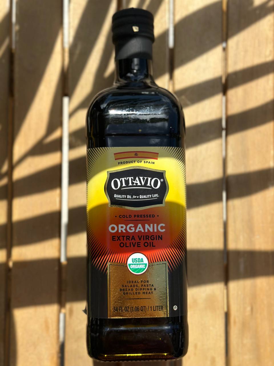 OTTAVIO QUALITY OIL COLD PRESSED ORGANIC EXTRA VIRGIN OLIVE OIL