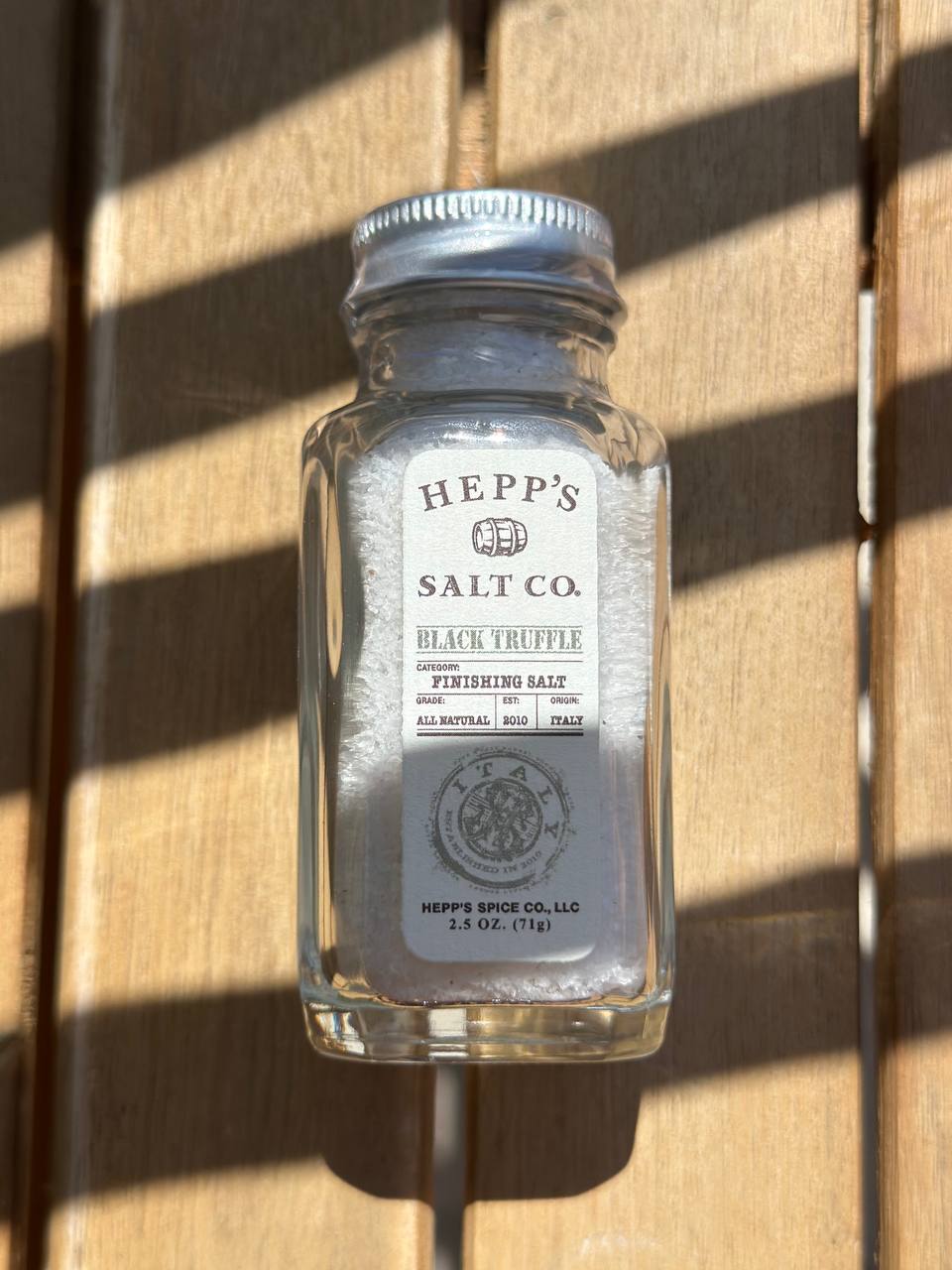 HEPP'S SALT CO. BLACK TRUFFLE