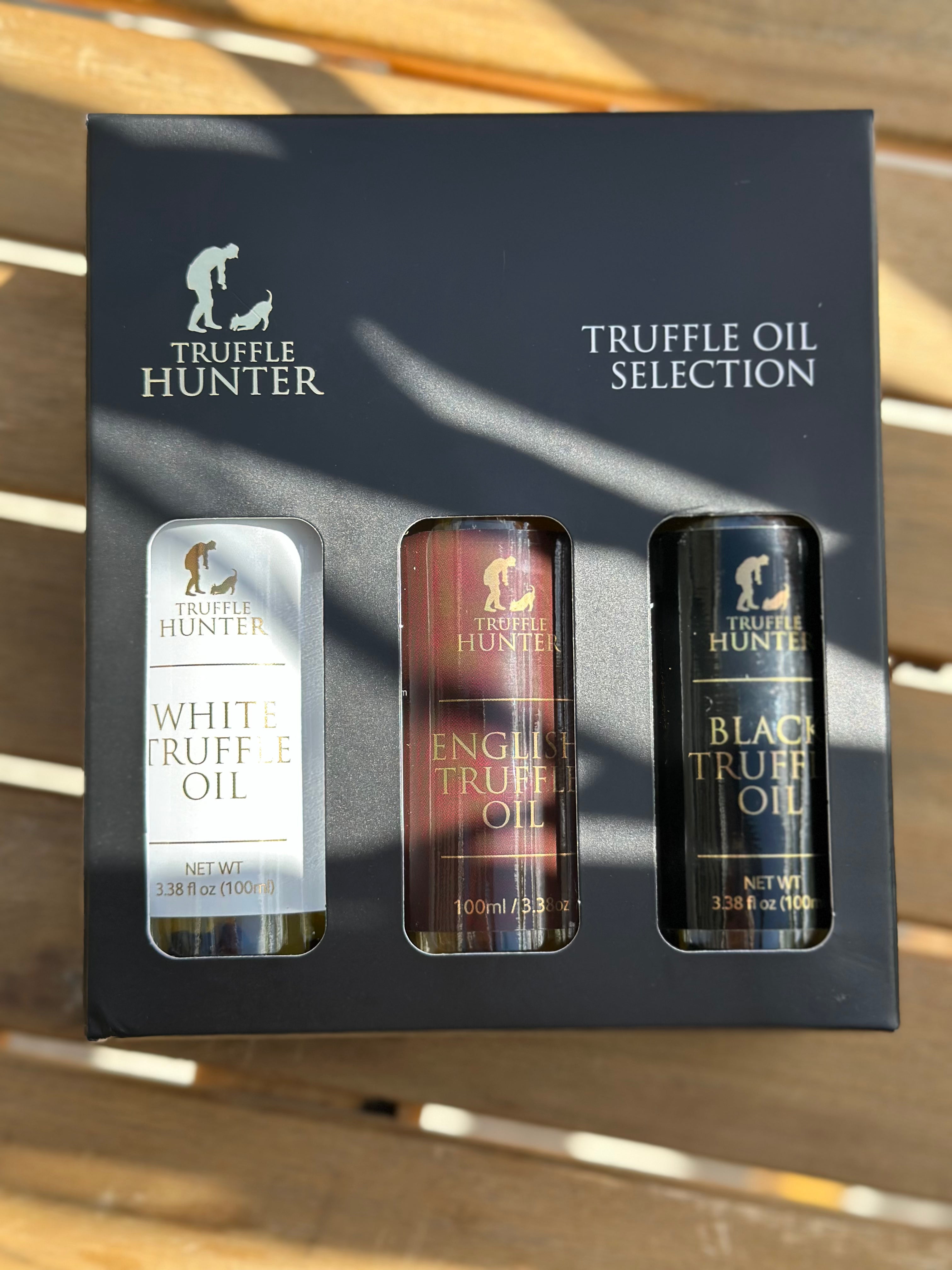 Truffle Hunter – Truffle Oil Selection (3 × 100 ml)