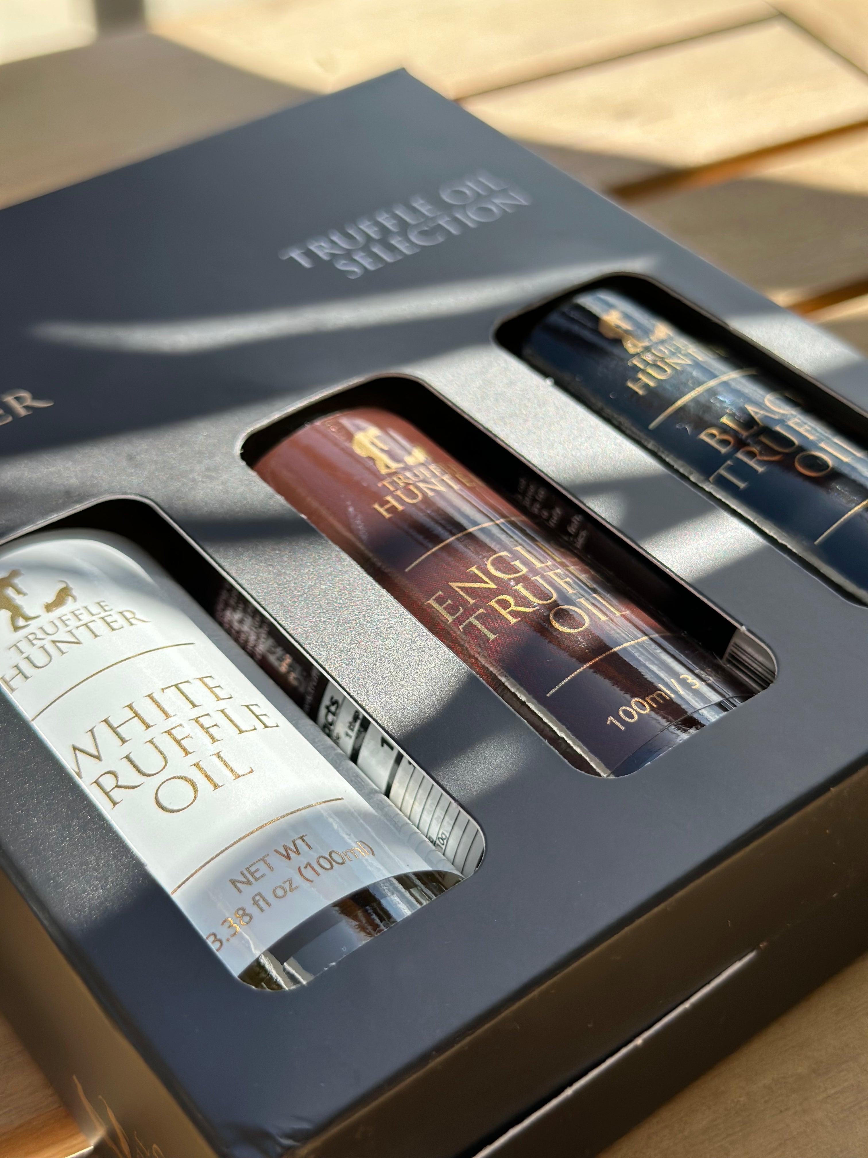 Truffle Hunter – Truffle Oil Selection (3 × 100 ml)