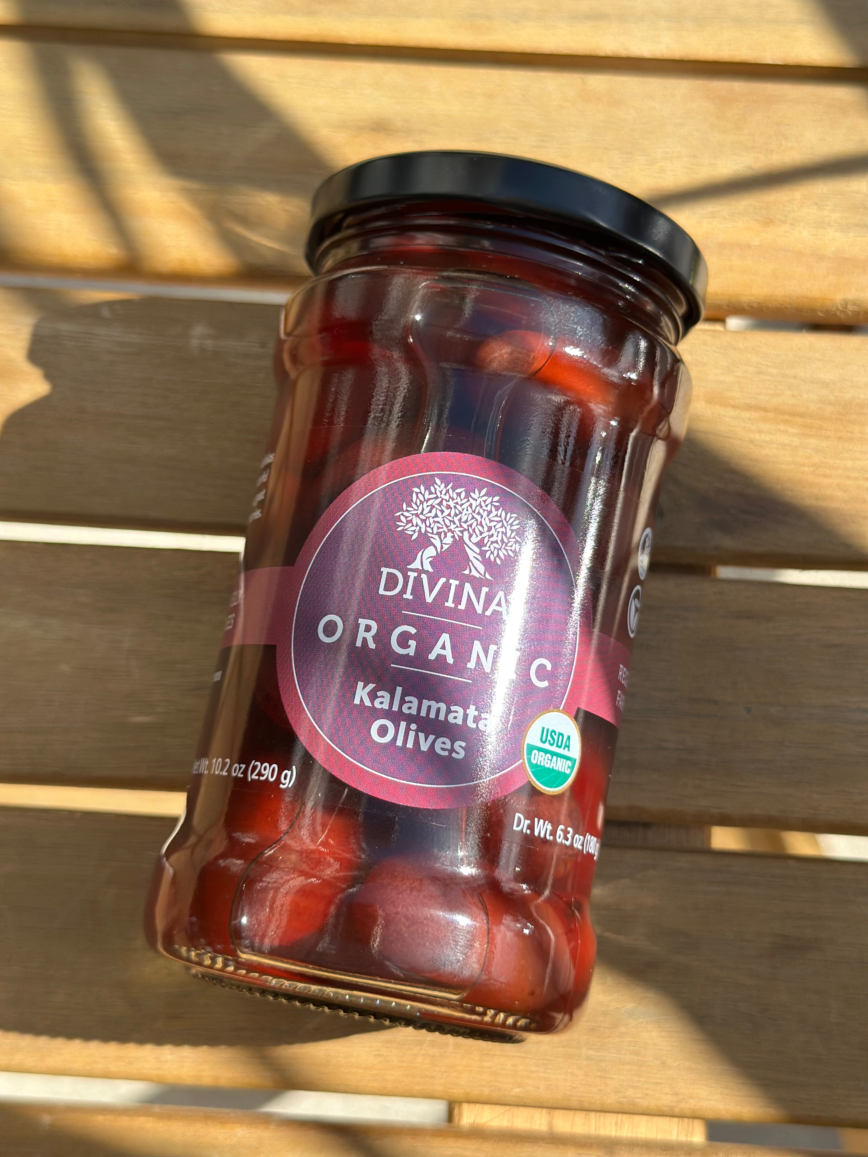 Divina Organic Kalamata Olives