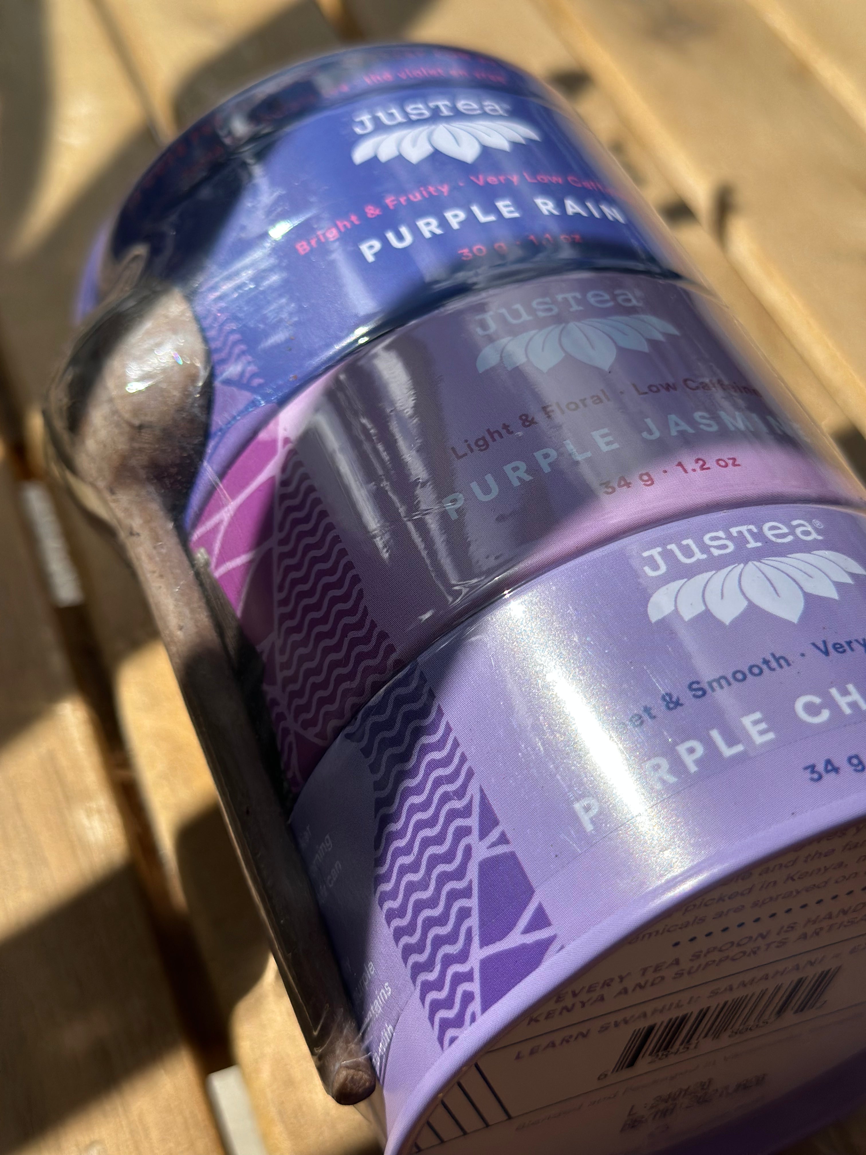 JUSTEA (PURPLE RAIN, PURPLE JASMINE, PURPLE CHOCOLATE)