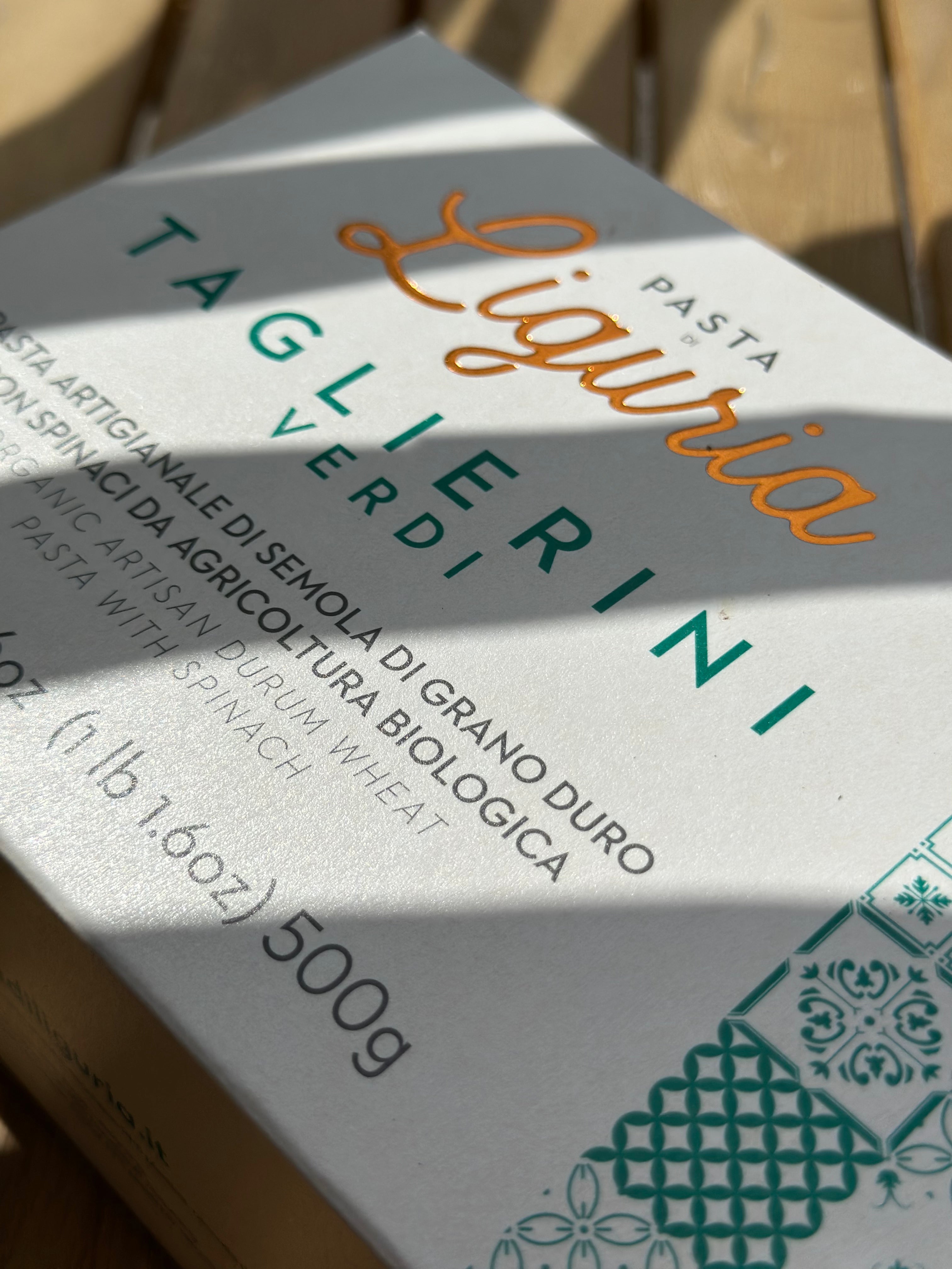 PASTA Liguria TAGLIERINI VERDI