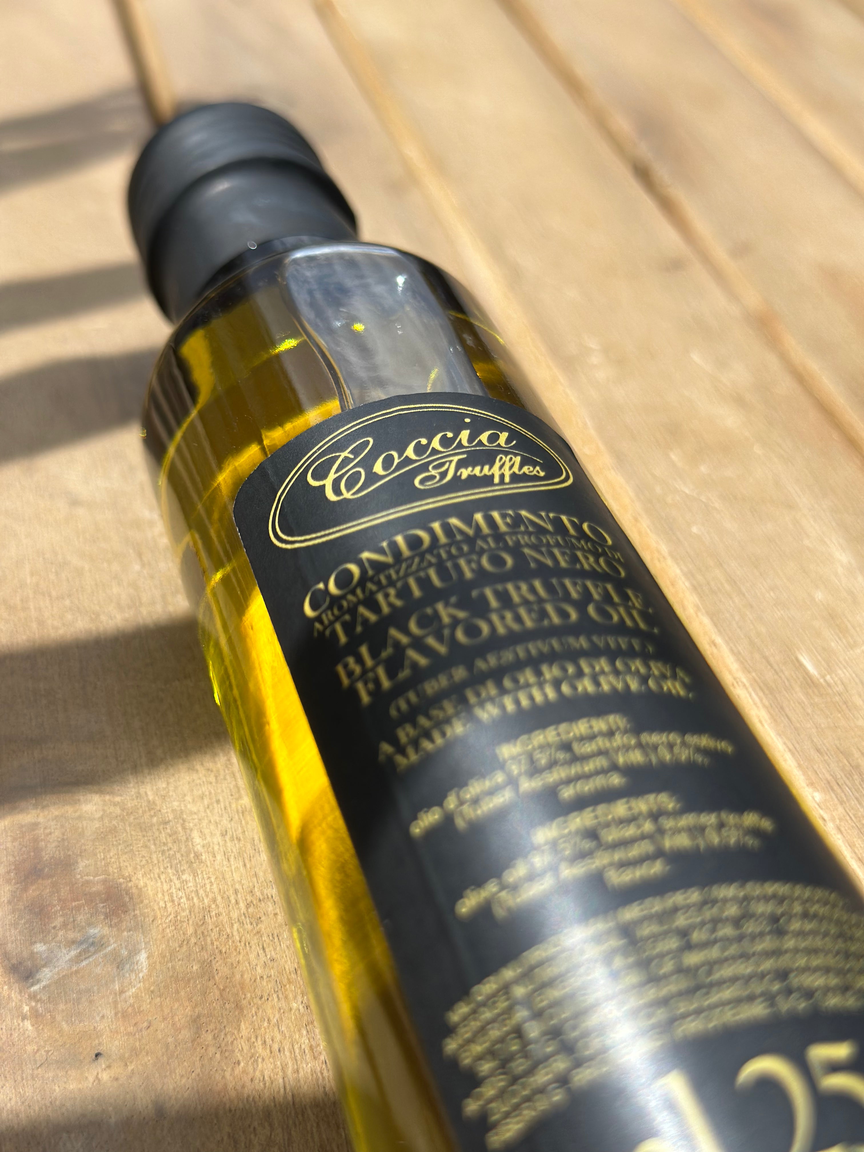 BLACK TRUFFLE FLAVORED OIL