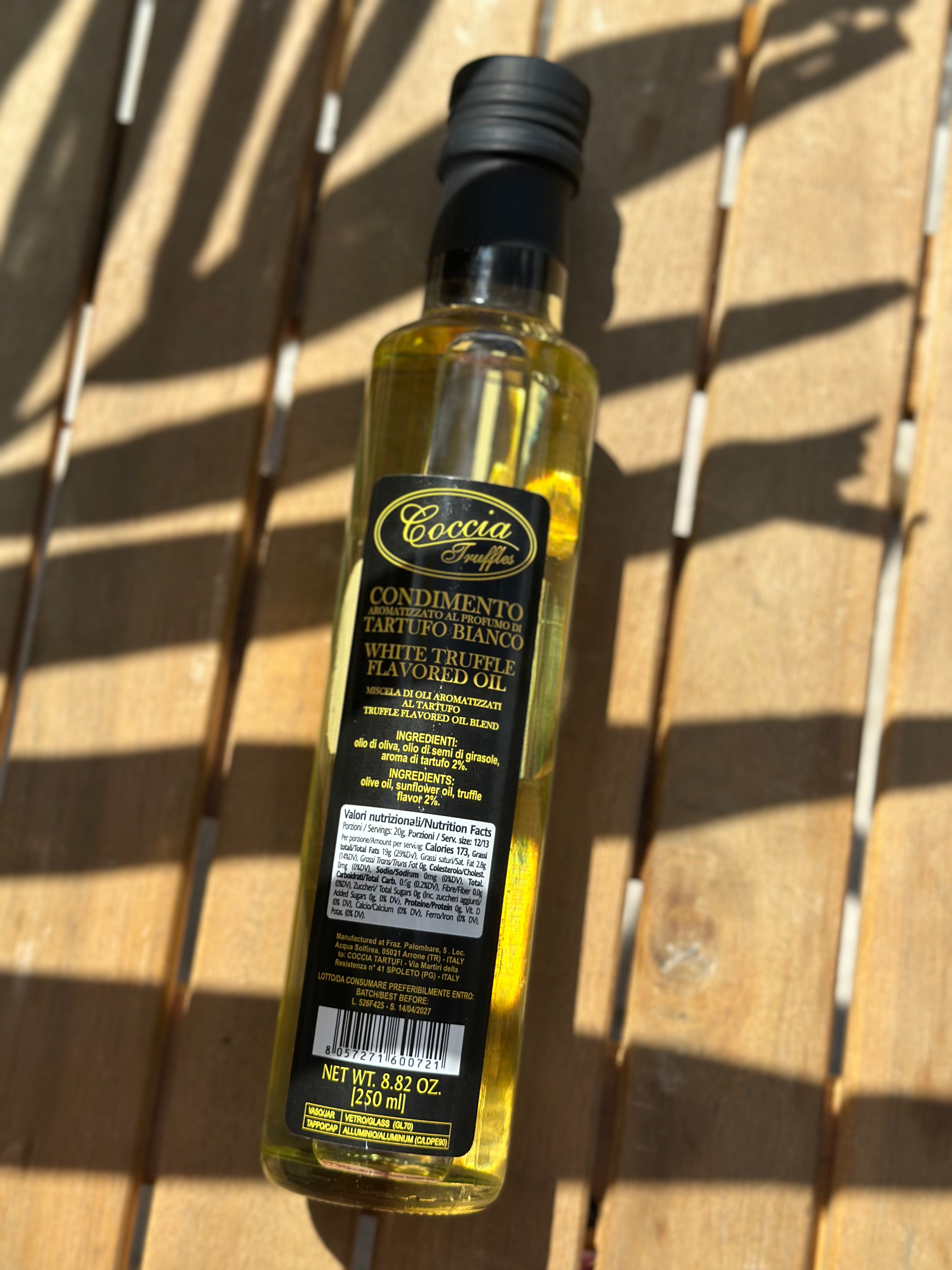 WHITE TRUFFLE FLAVORED OIL