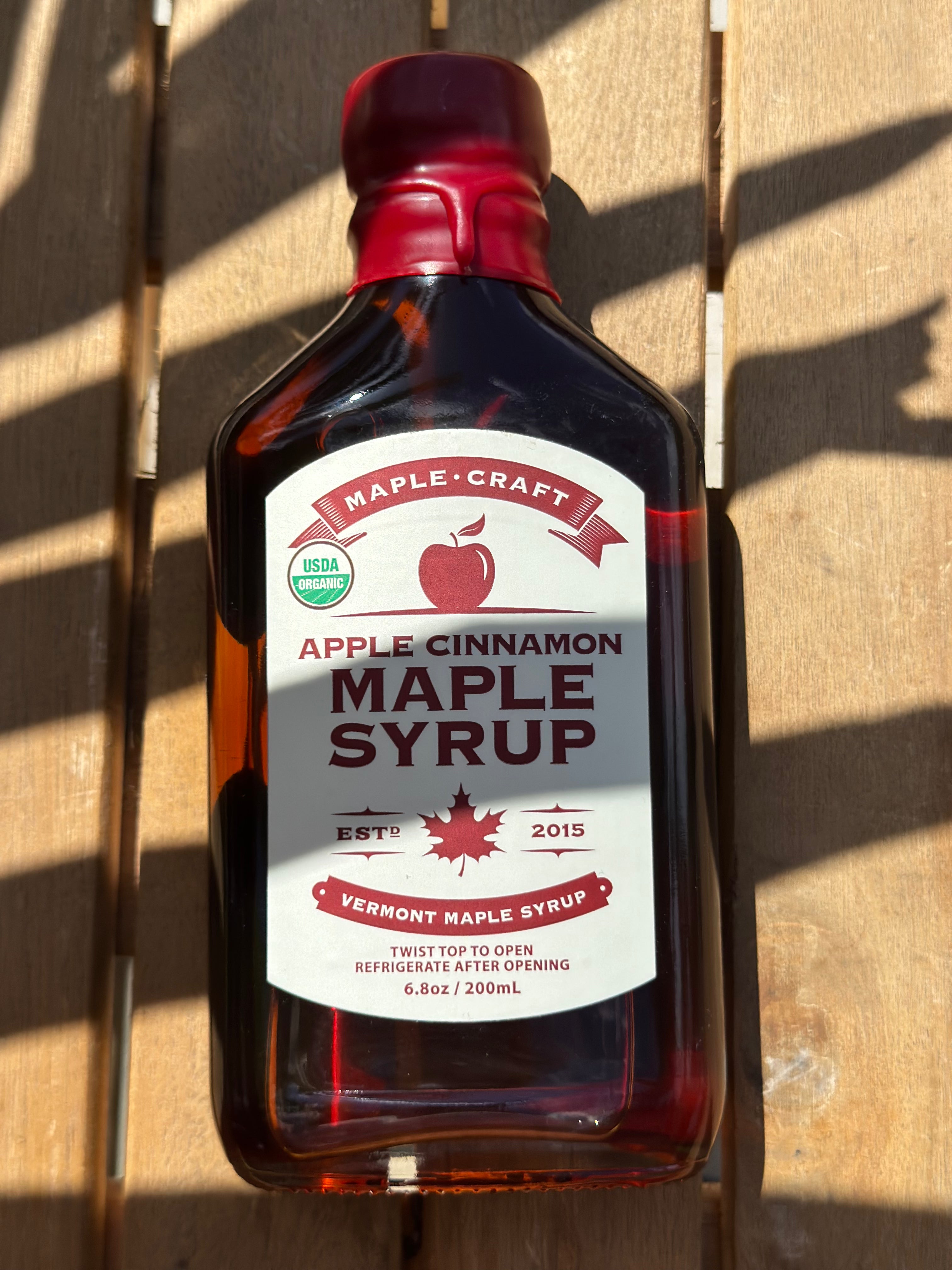 APPLE CINNAMON MAPLE SYRUP