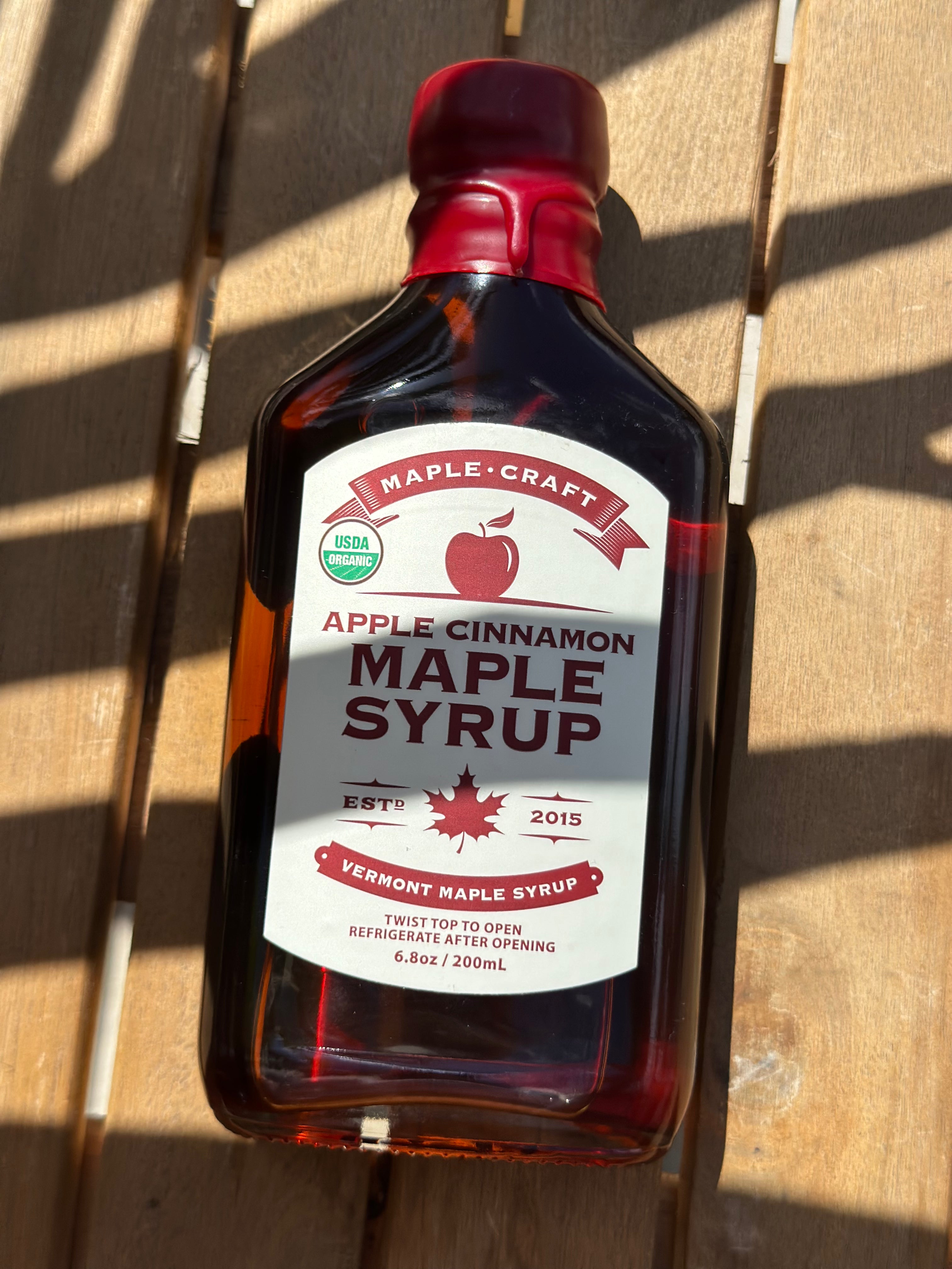 APPLE CINNAMON MAPLE SYRUP