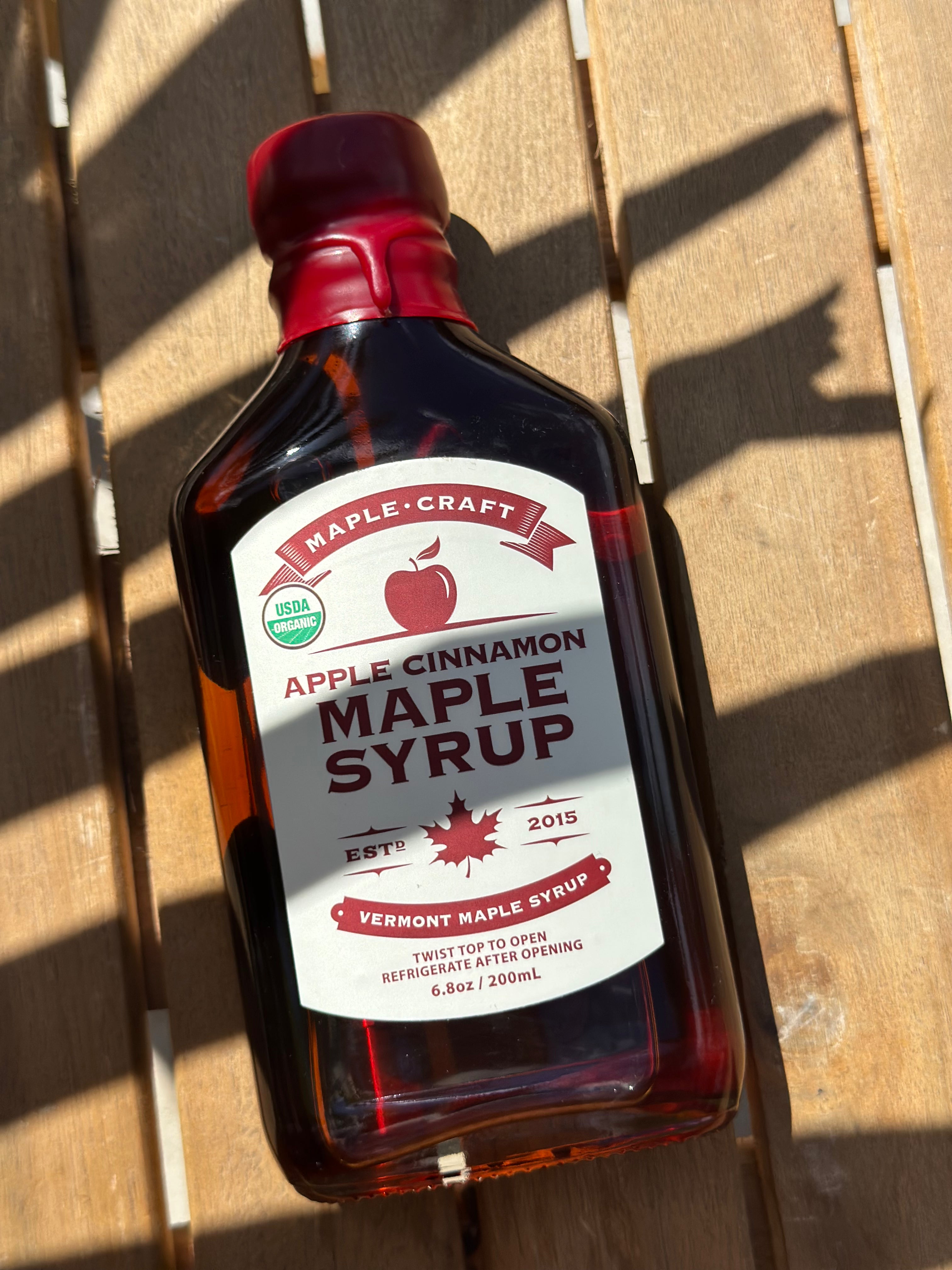 APPLE CINNAMON MAPLE SYRUP