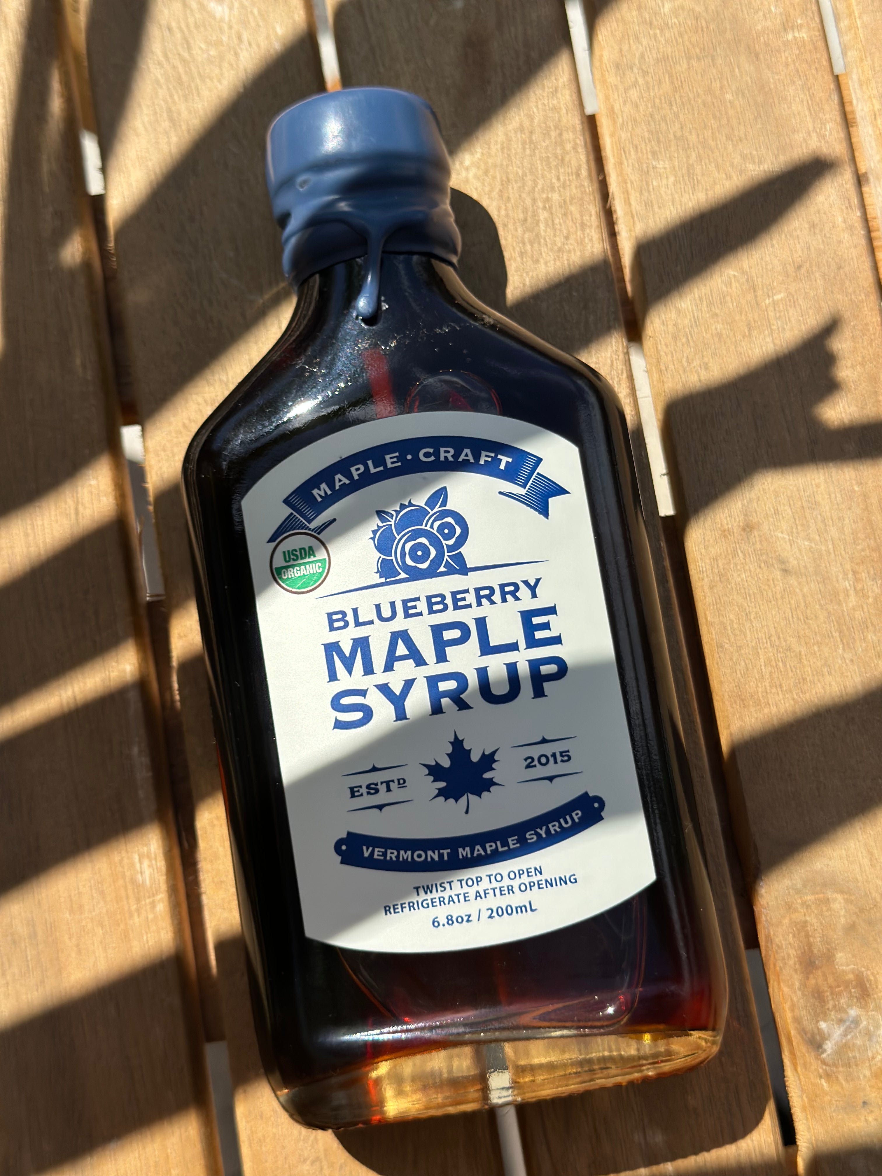 BLUEBERRY MAPLE SYRUP