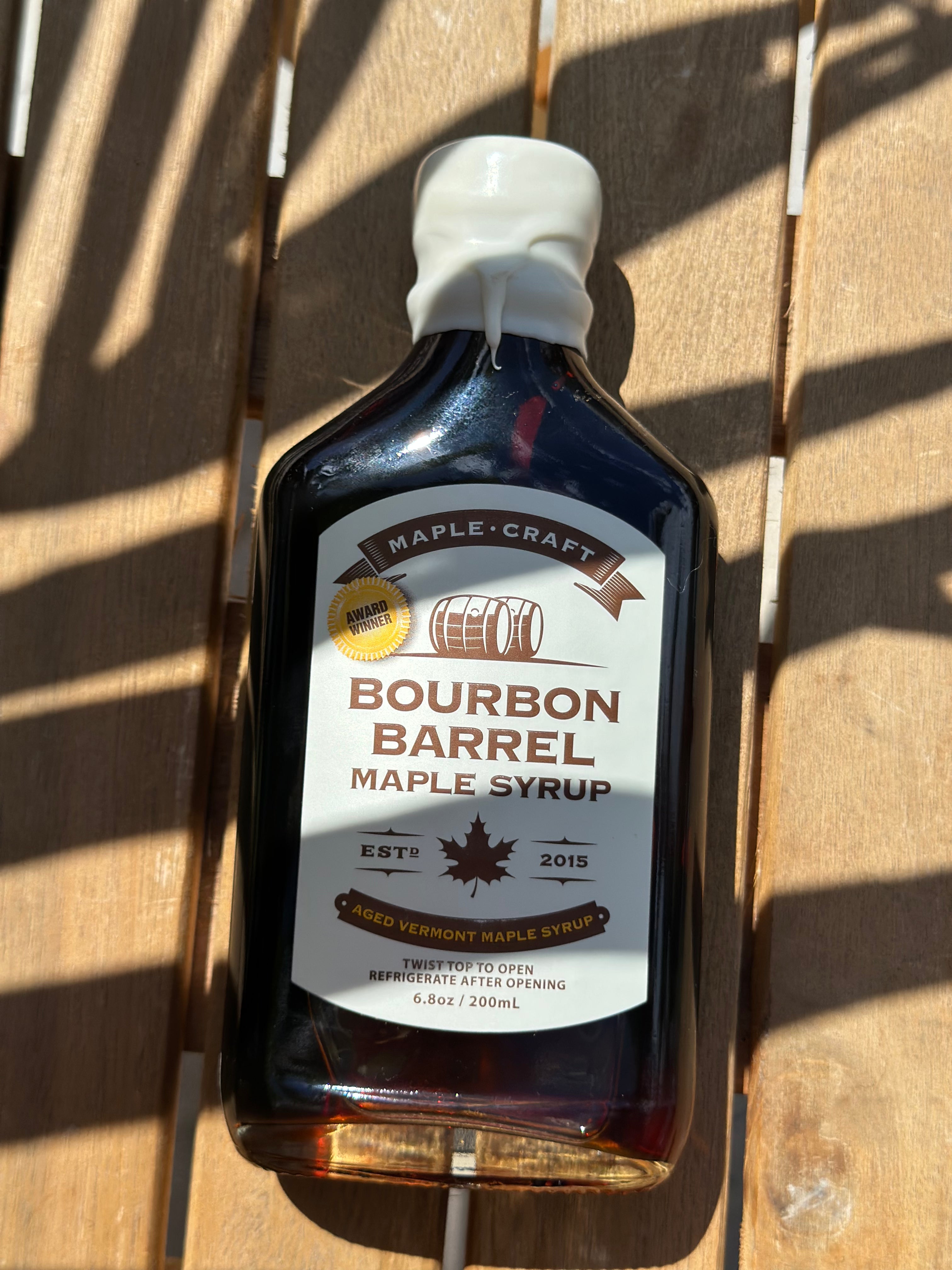 BOURBON BARREL MAPLE SYRUP