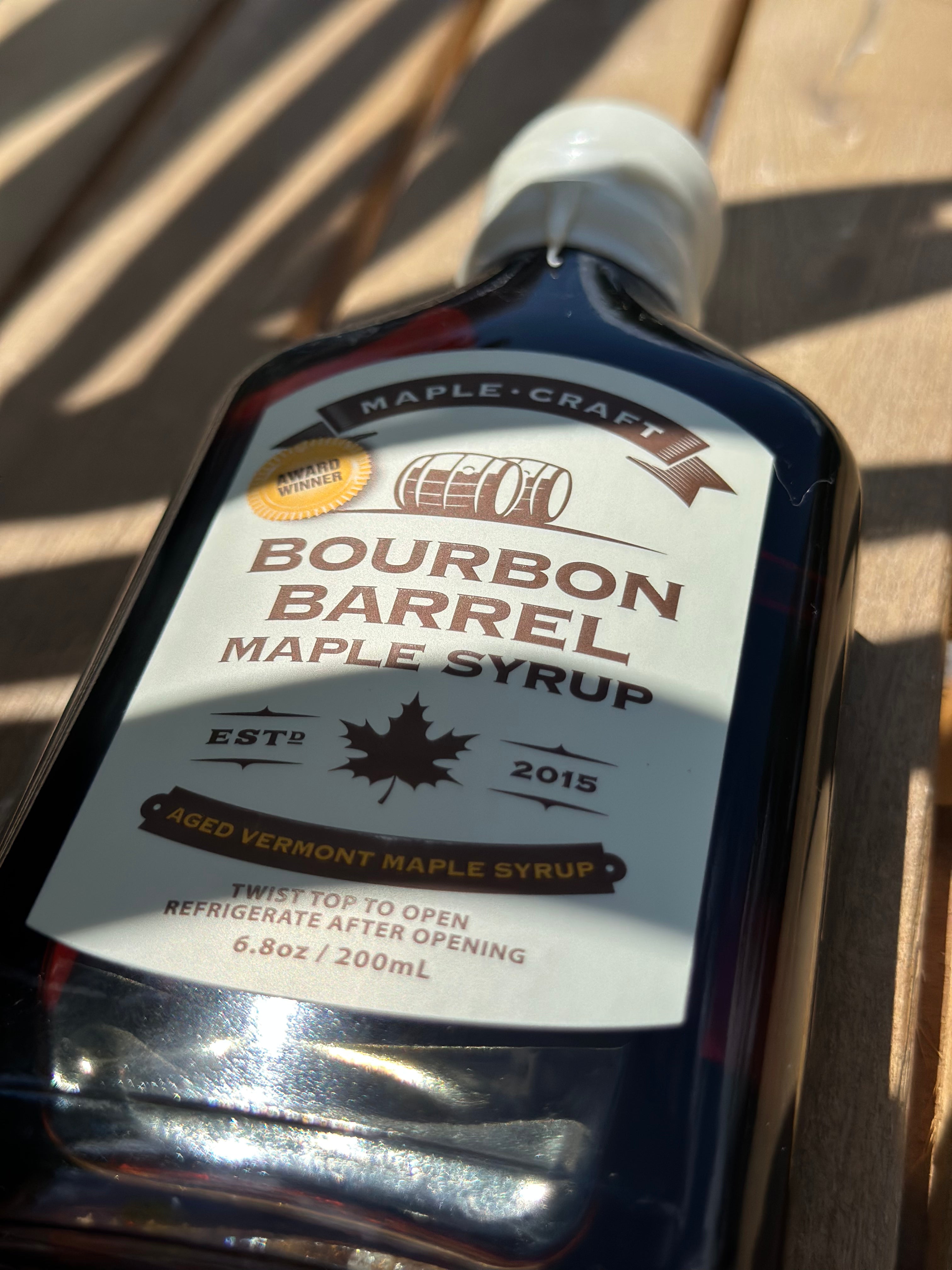 BOURBON BARREL MAPLE SYRUP