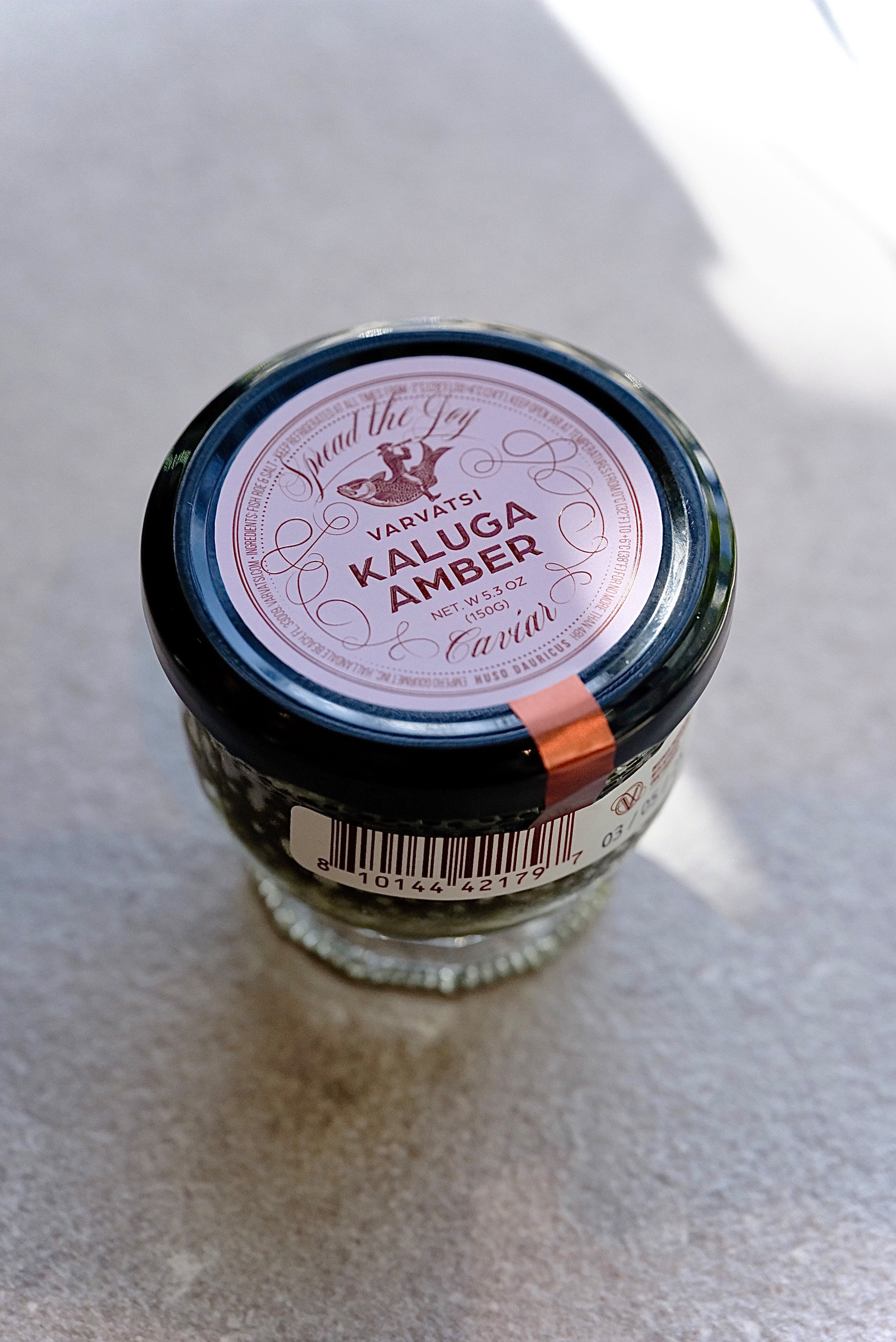 Varvatsi Kaluga Amber Caviar