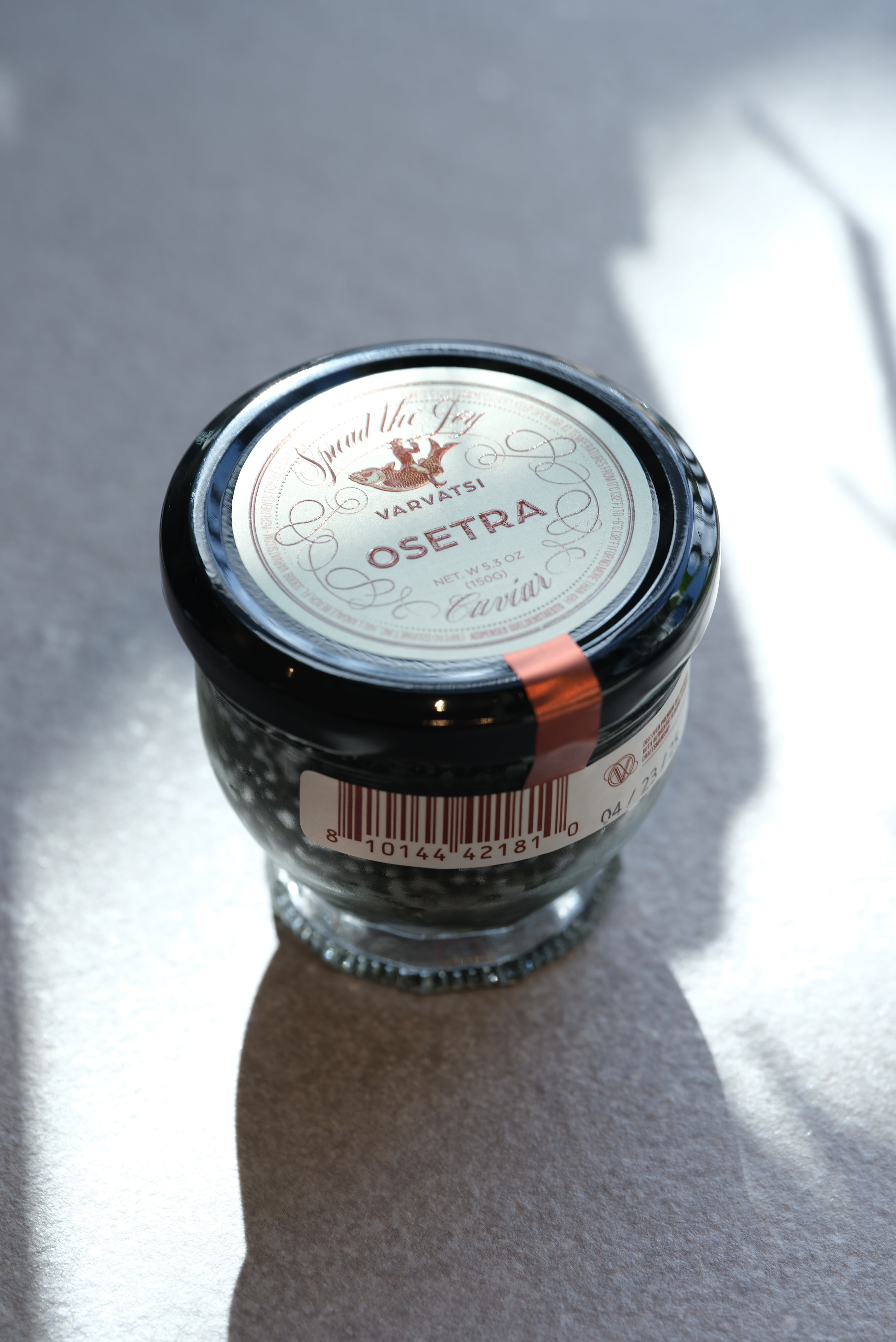 Varvatsi Caspian Osetra Caviar