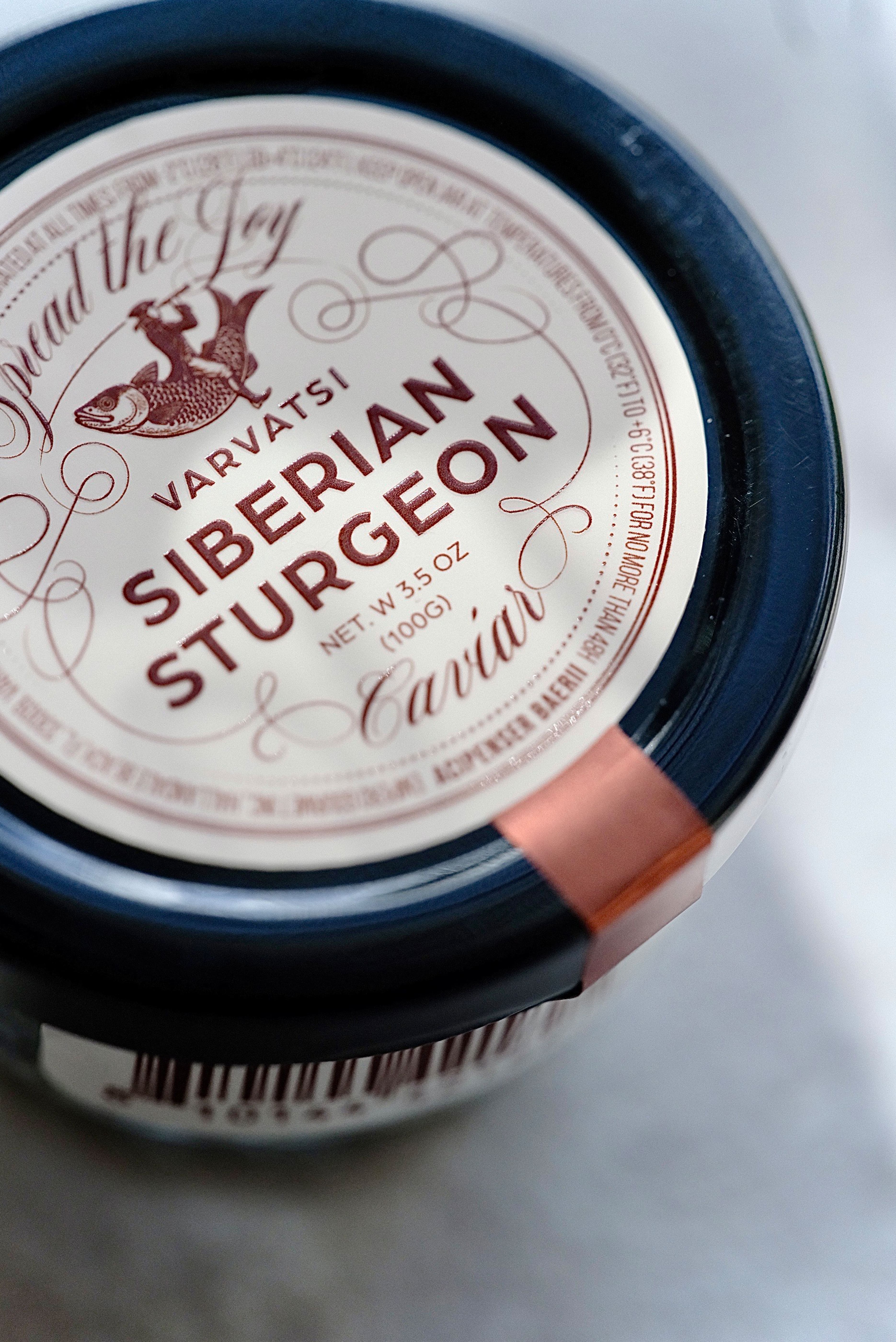 Varvatsi Siberian Sturgeon Caviar