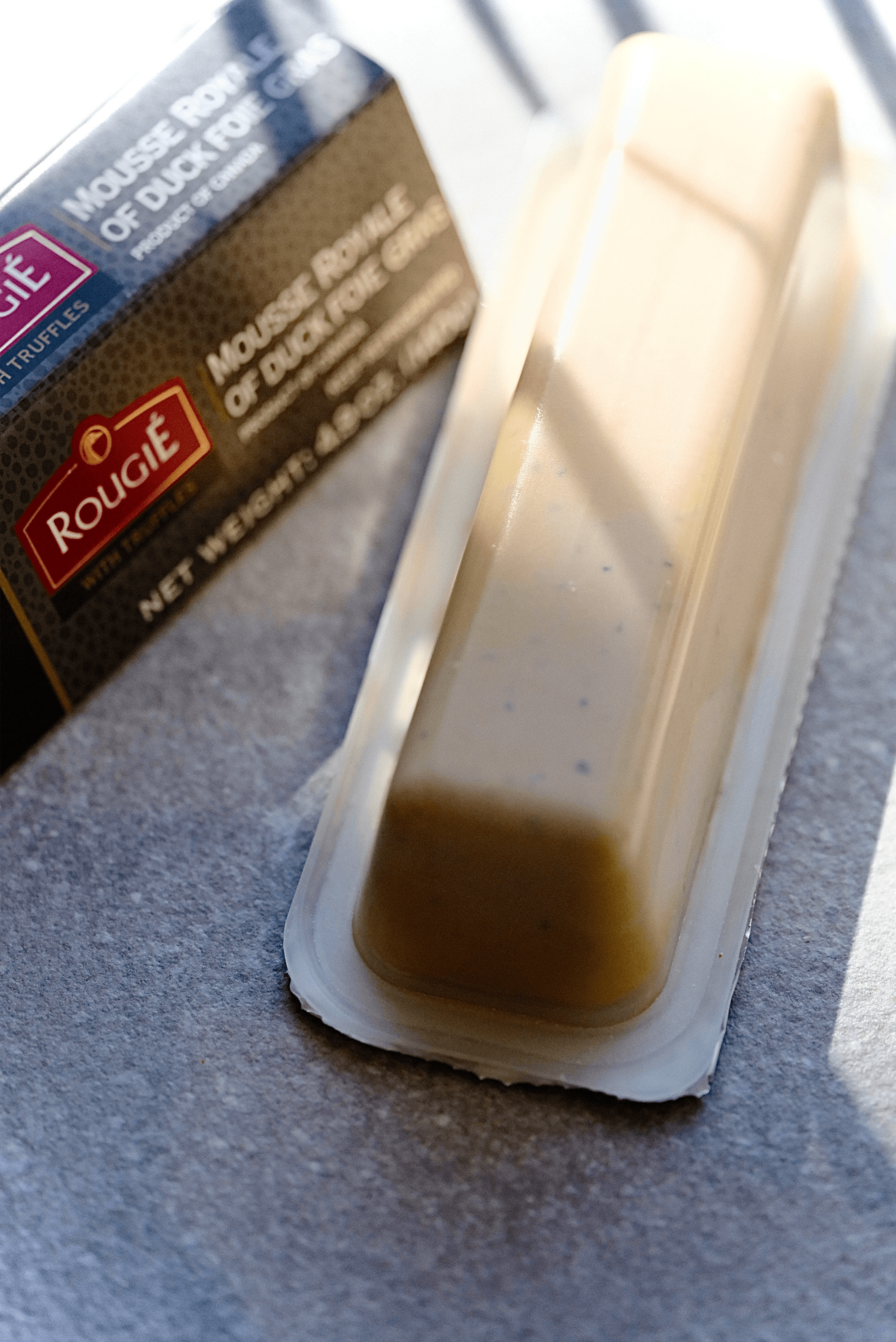 Rougie duck foie gras mousse with truffles