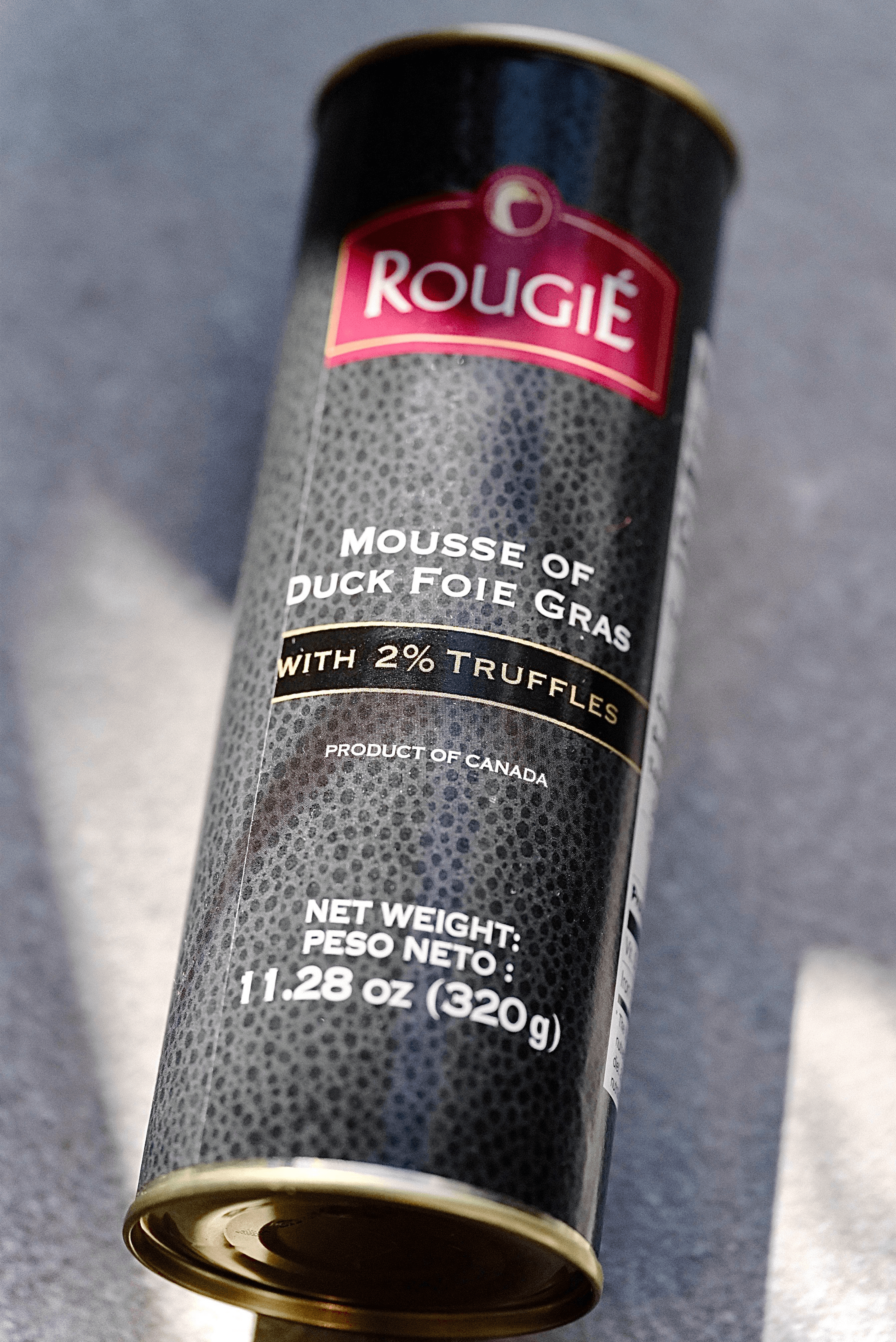 Rougie duck foie gras mousse with 2% truffles