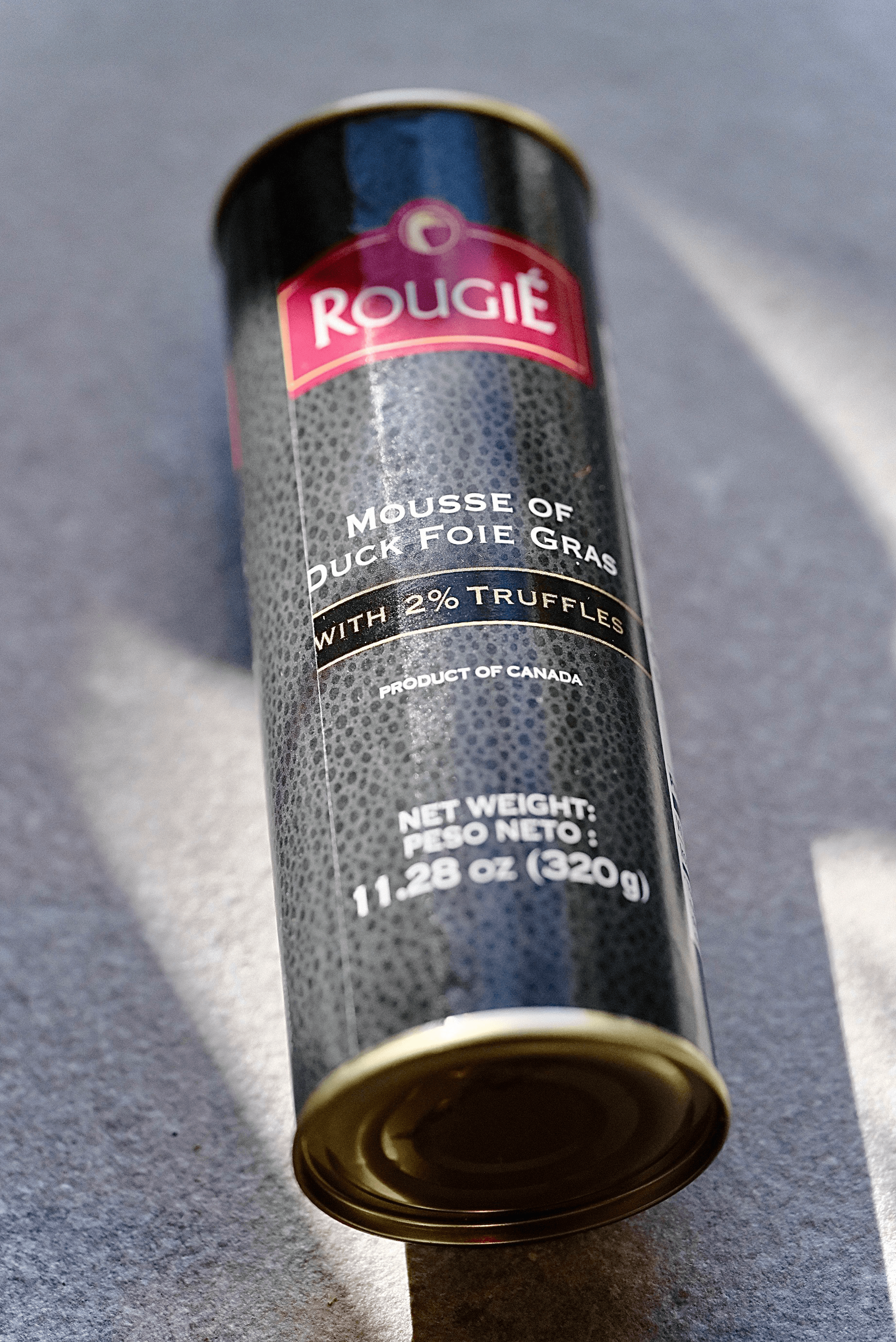 Rougie duck foie gras mousse with 2% truffles
