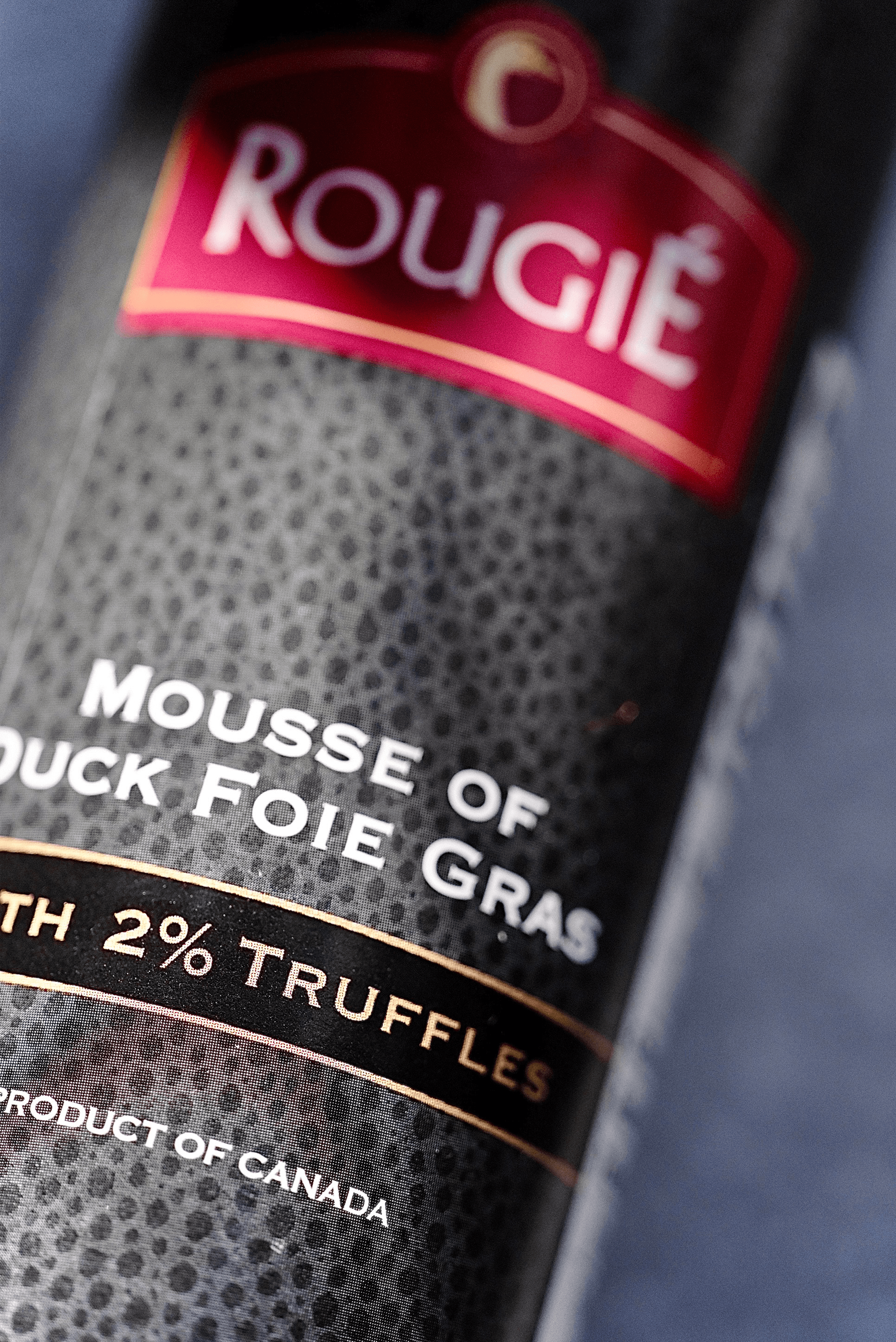 Rougie duck foie gras mousse with 2% truffles
