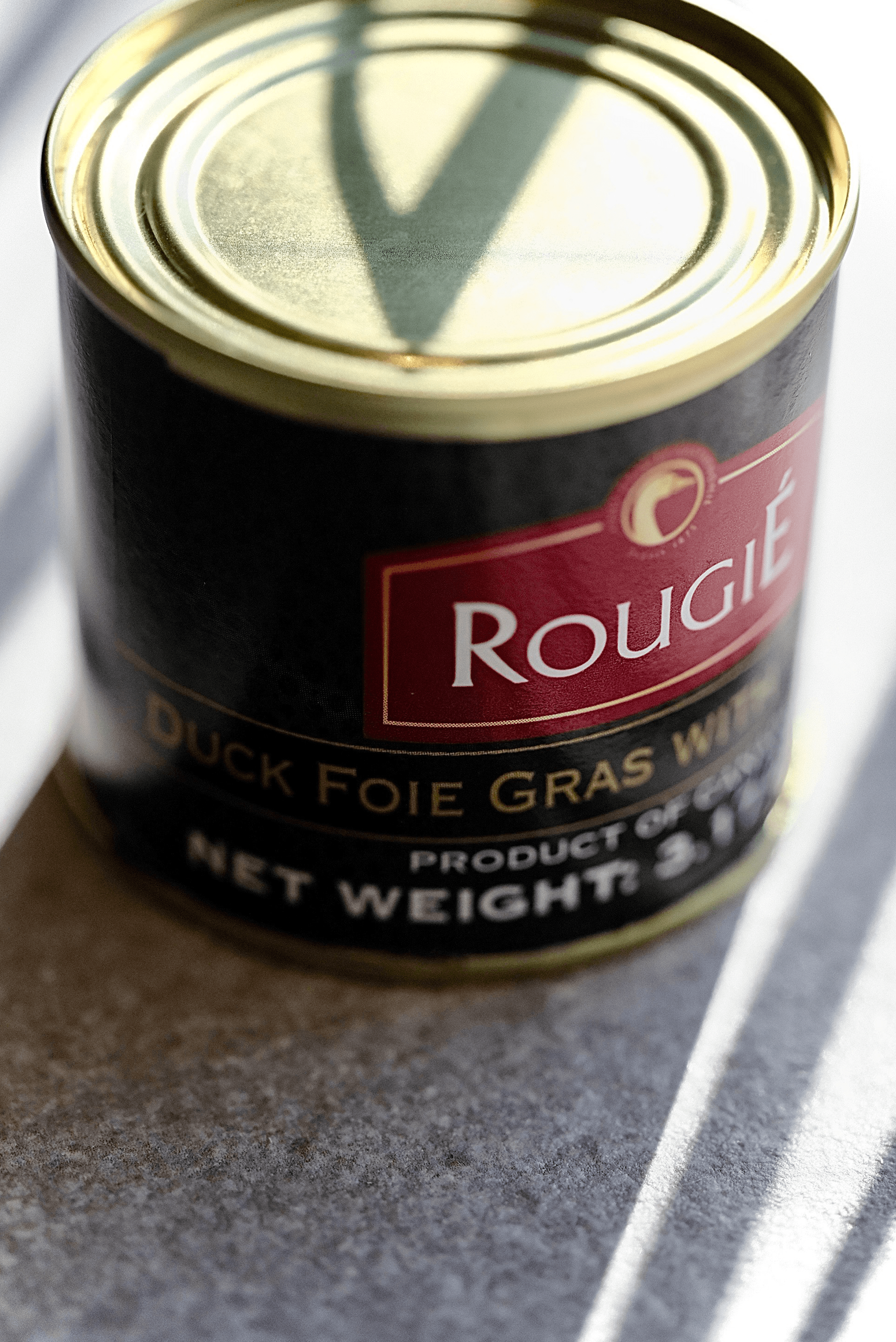 Rougie duck foie gras mousse with 2% truffles