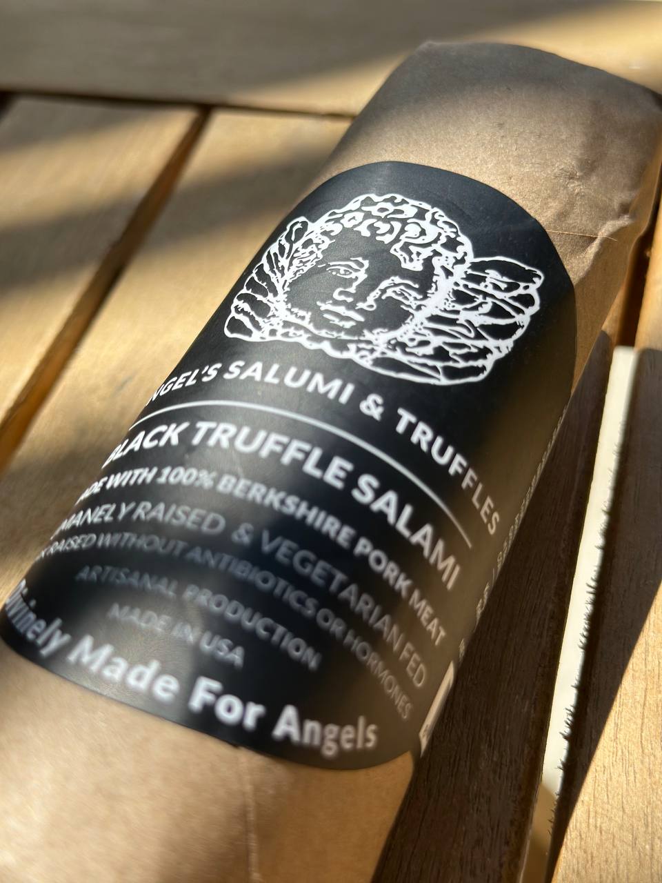 Angel’s Salumi & Truffles — Black Truffle Salami (Berkshire Pork)