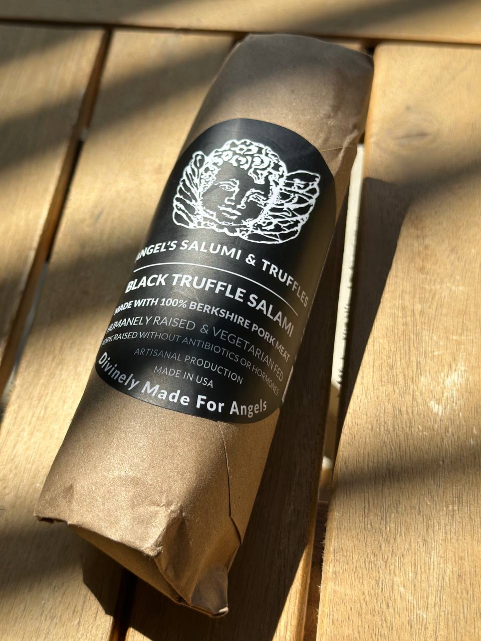 Angel’s Salumi & Truffles — Black Truffle Salami (Berkshire Pork)