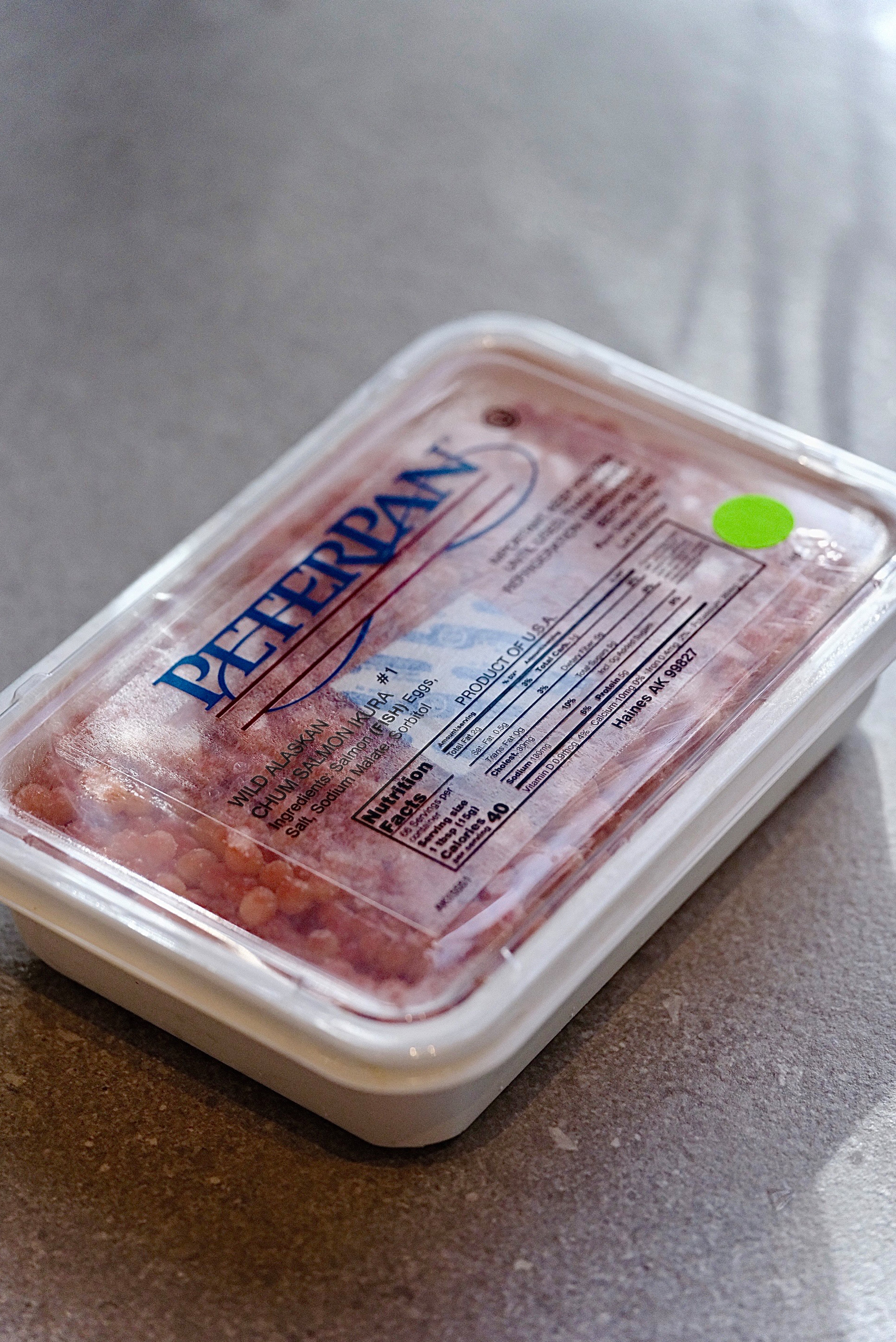 Peter Pan Chum Salmon Ikura