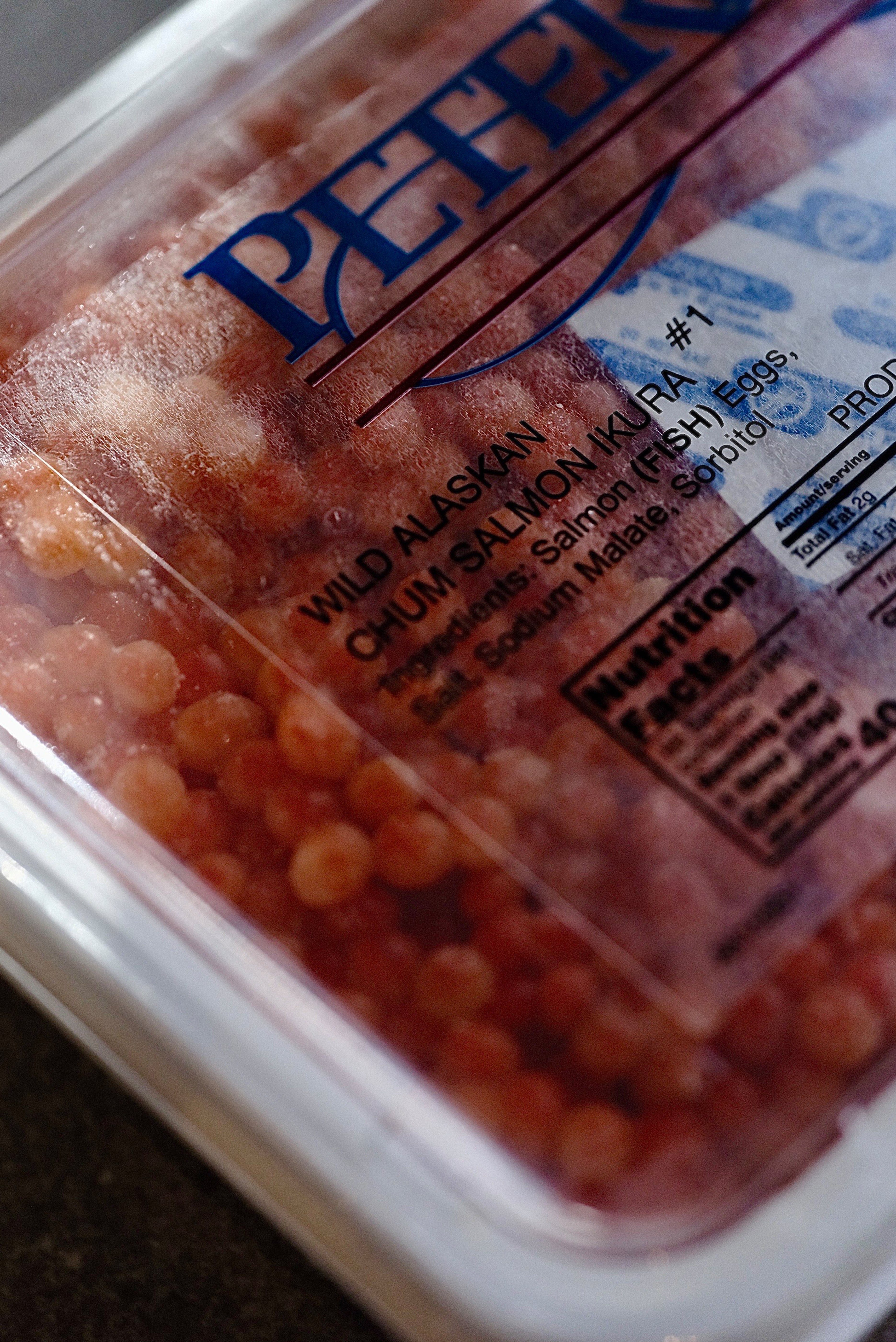 Peter Pan Chum Salmon Ikura