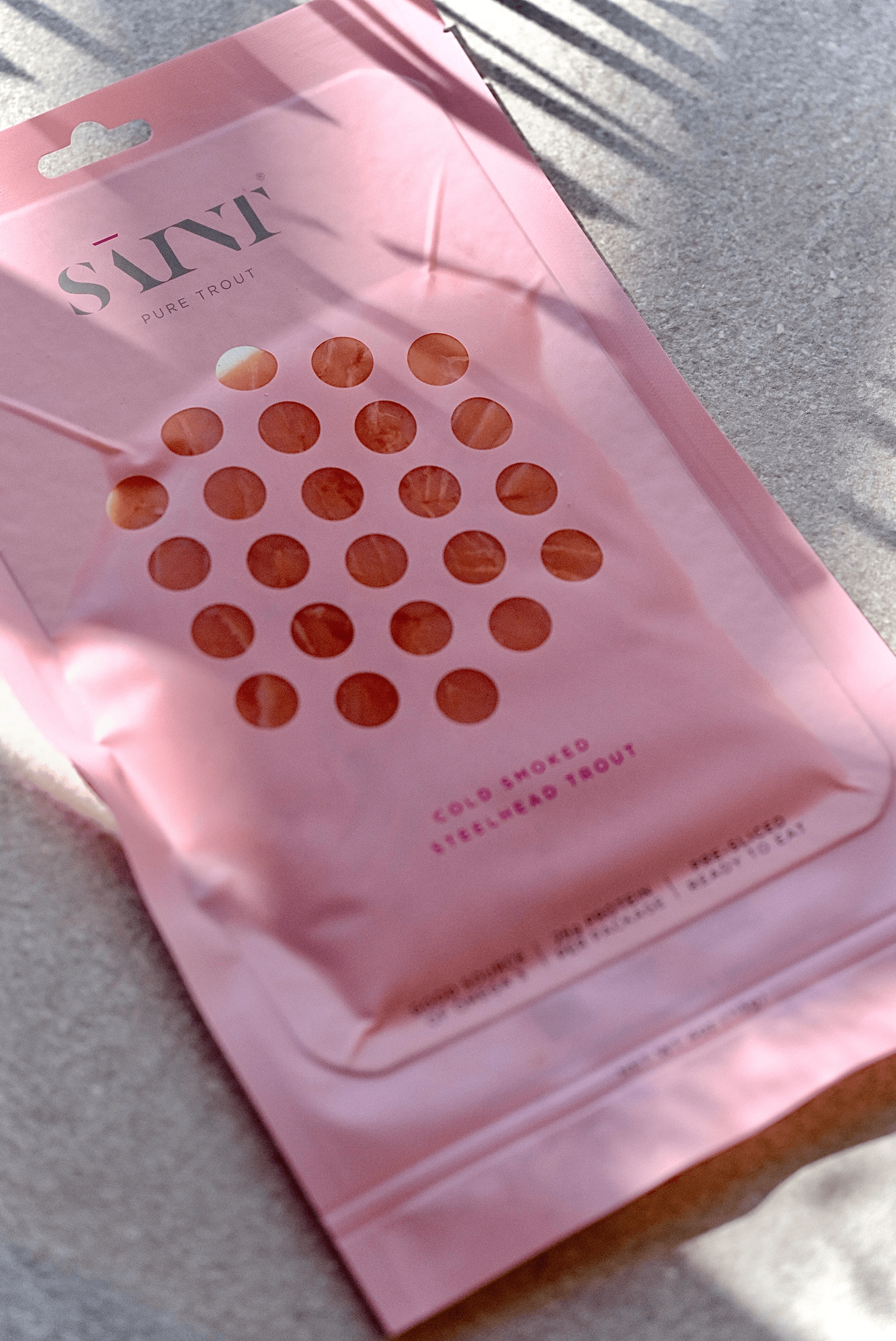 Cold Smoked Steelhead Trout (sliced)