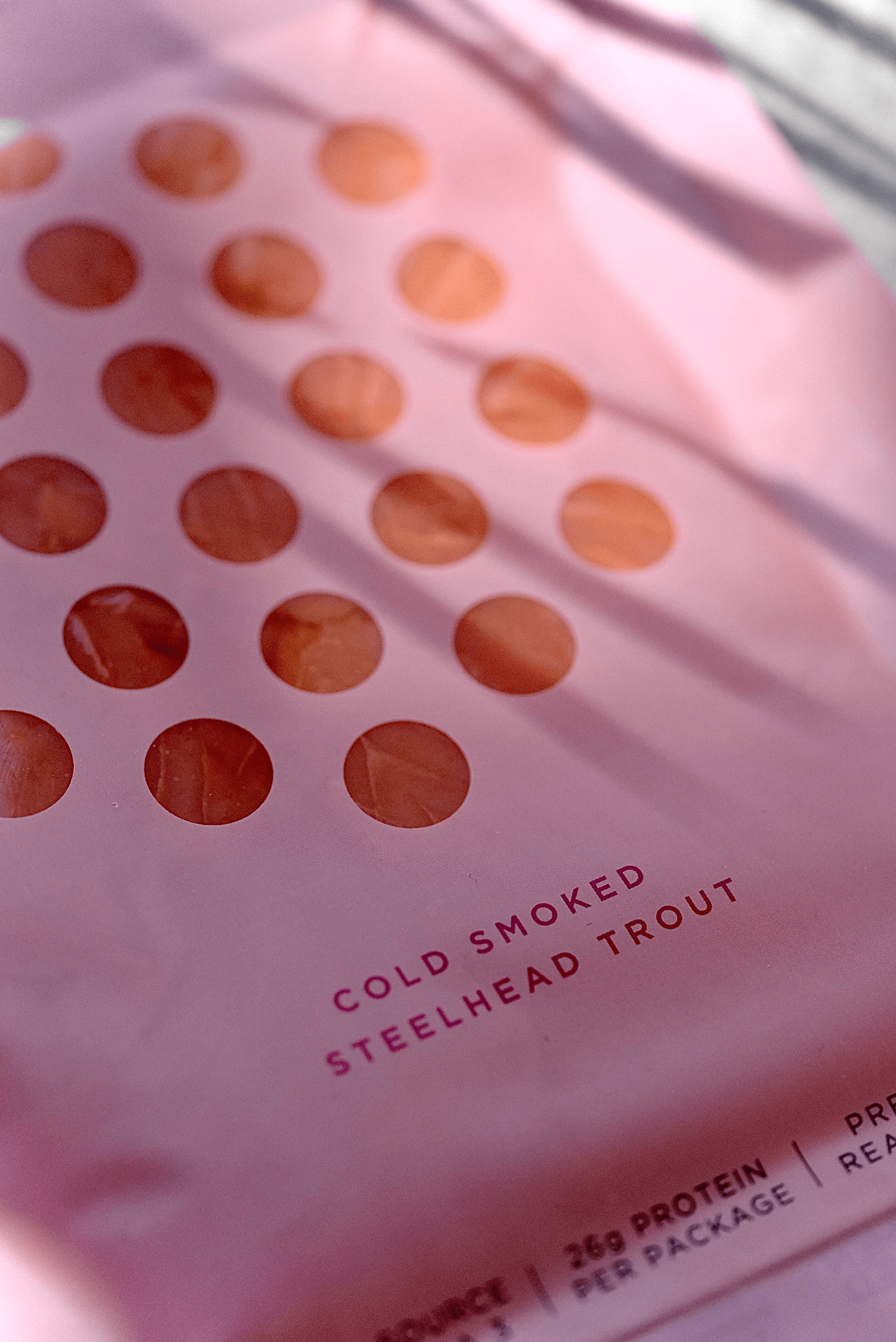 Cold Smoked Steelhead Trout (sliced)