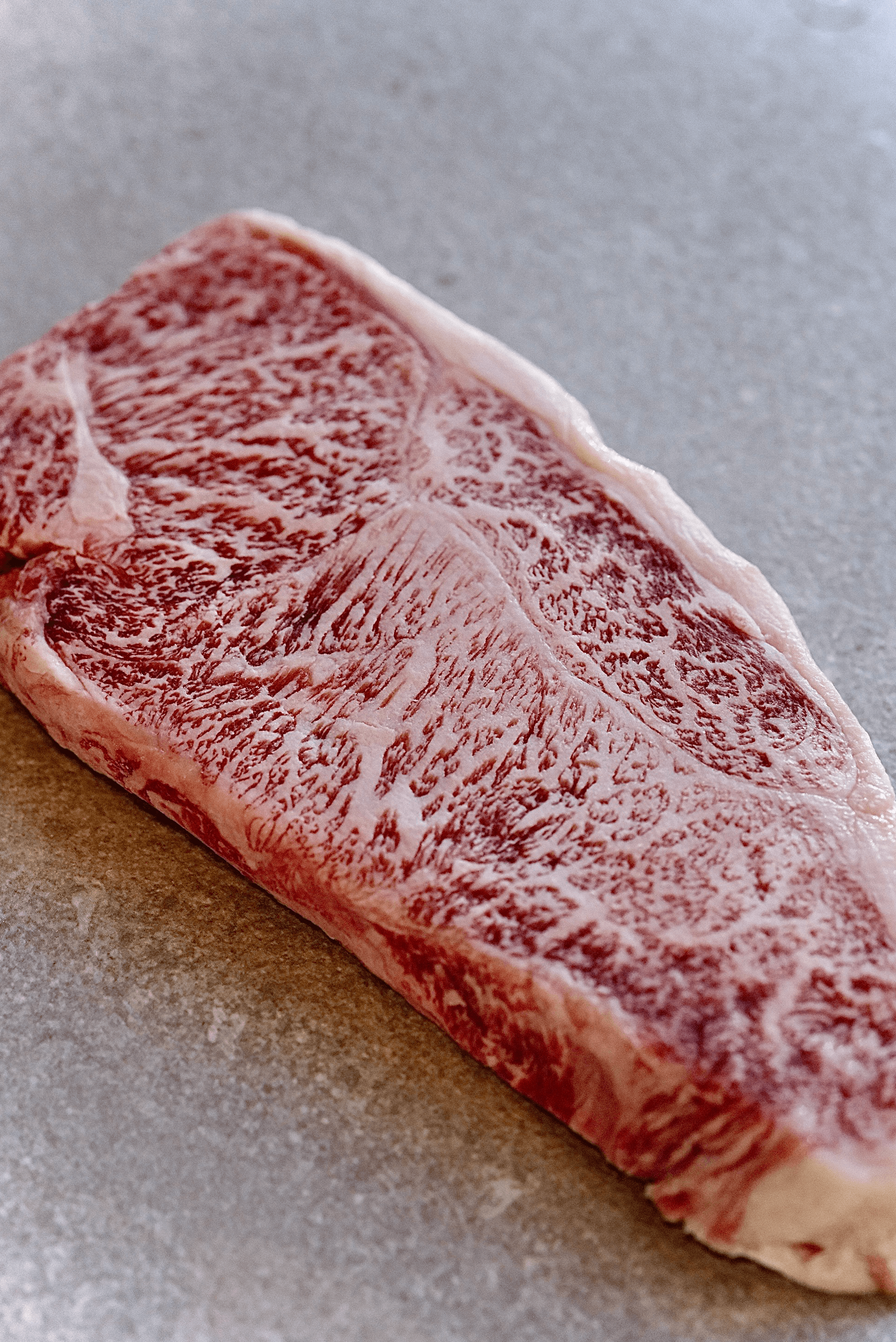 Japanese Striploin KOBE, A5 WAGYU Beef