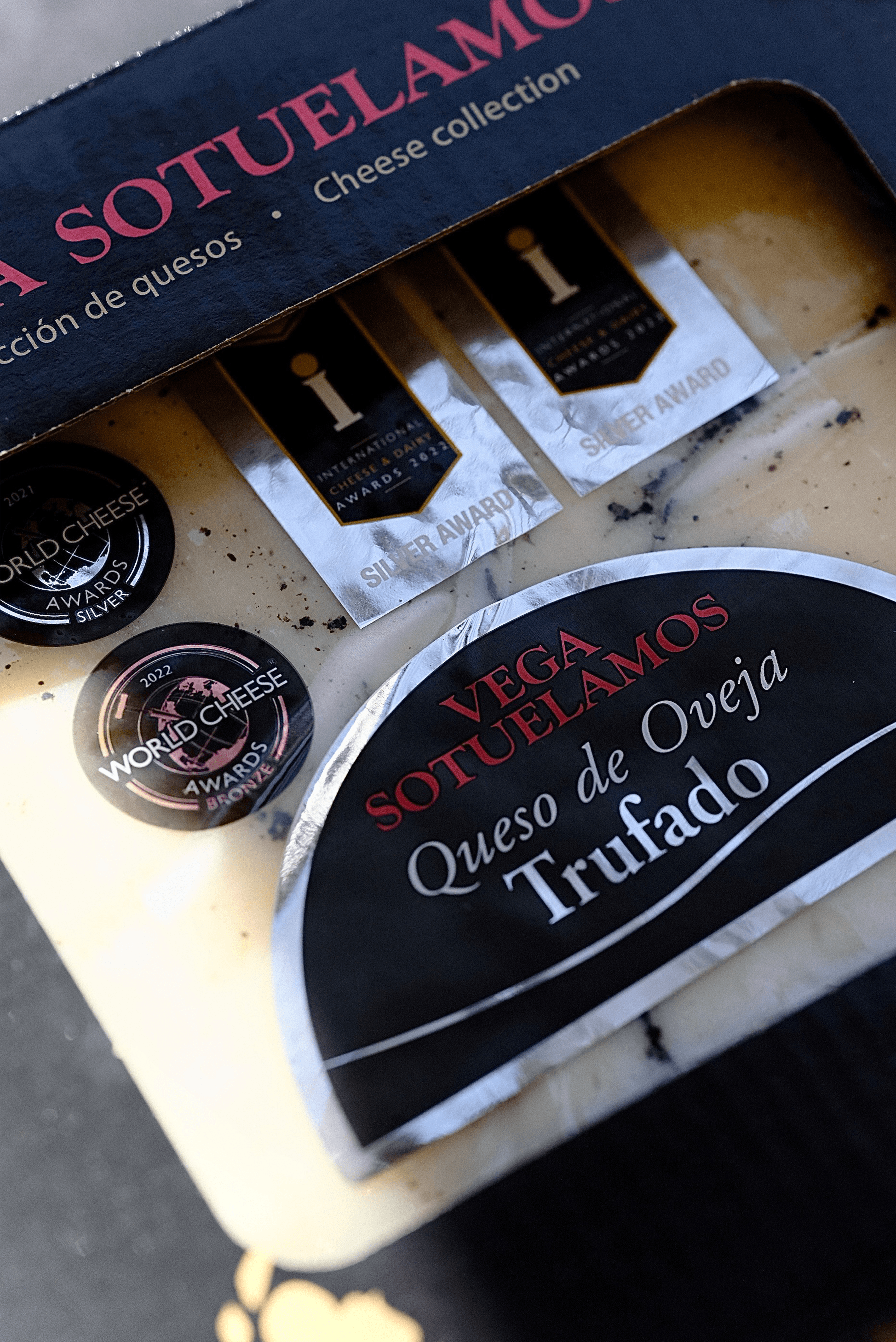 Spanish Black Truffle Manchego Cheese